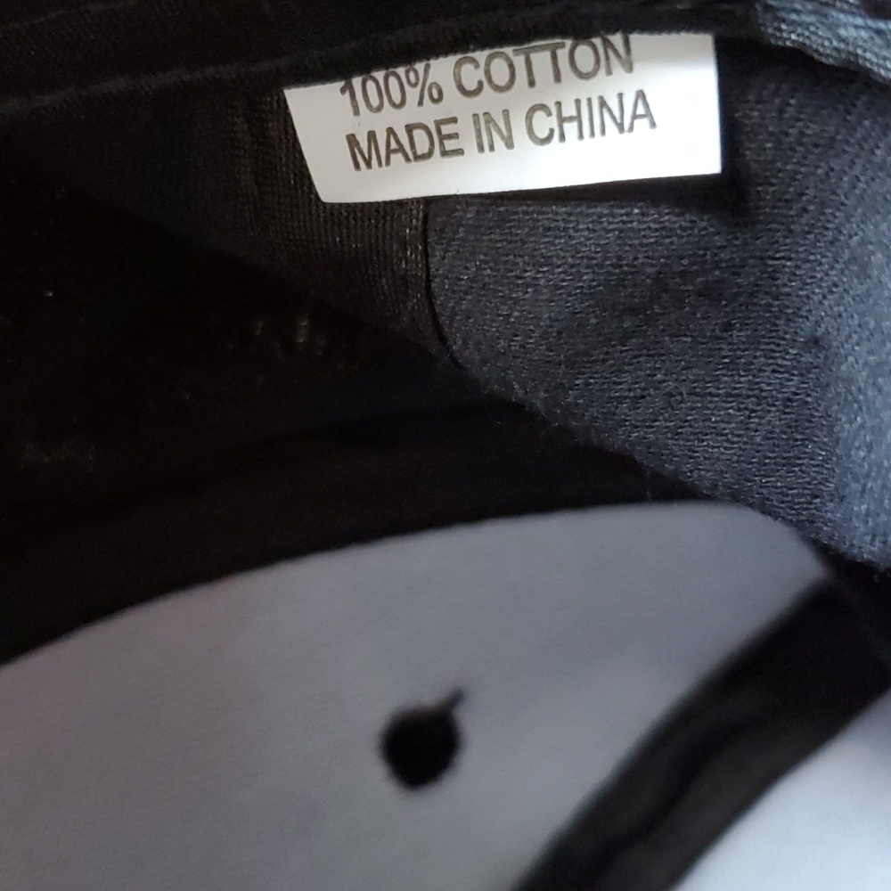Club Cadet & Bass 100 Black Ball Caps cotton adjustable - Picture 6 of 9